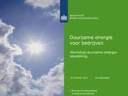 bedrijven duurzame energie