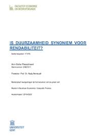 duurzaamheid synoniem