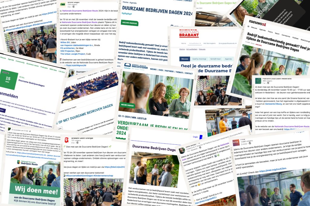 milieubewuste bedrijven